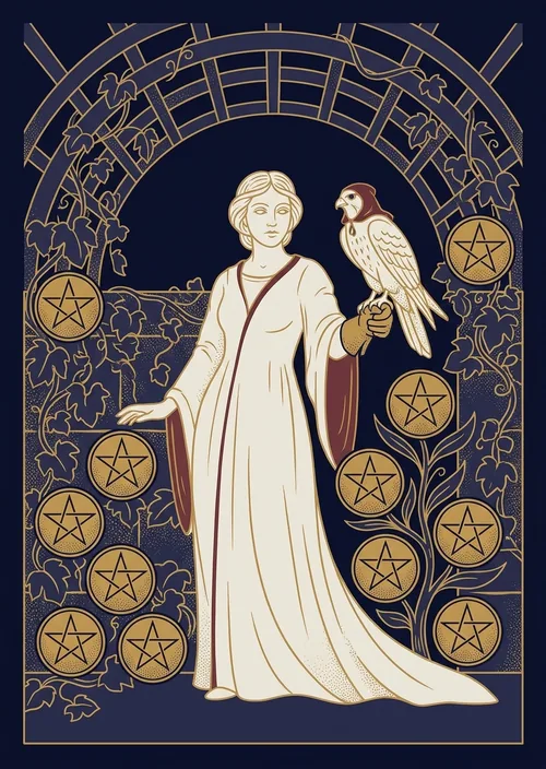 Nine of Pentacles