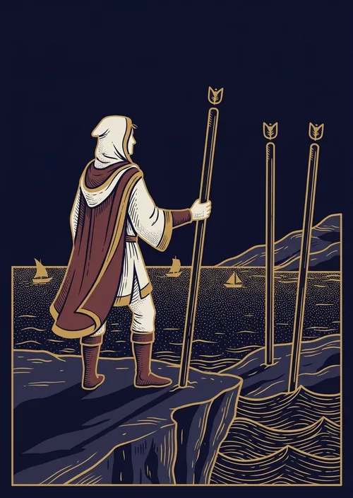 Three of Wands